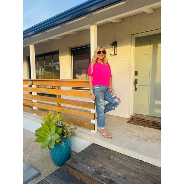 🎉Sommer Neuankömmlinge💥 Ultimate Comfort Style Damen V-Ausschnitt Sommer T-Shirt