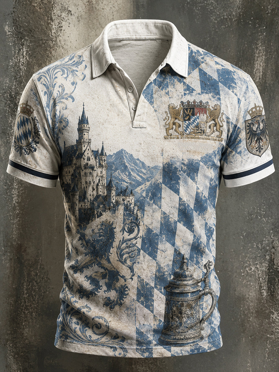 Herren Bayern München Print Shirt