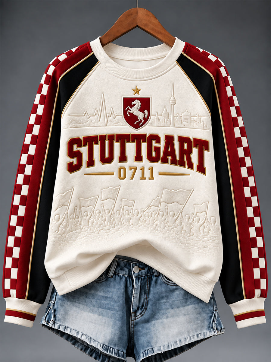 Damen-Sweatshirt mit Raglanärmeln vom