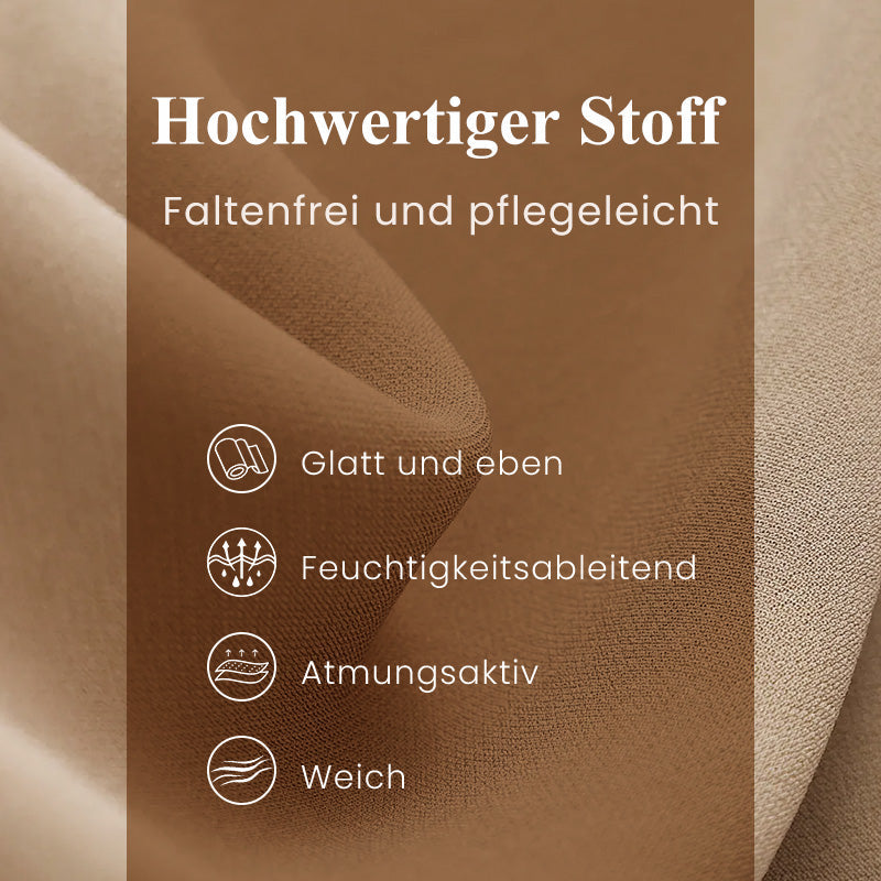 Outfit-Set für Damen: Lässiger Blazer mit Reverskragen und Hose mit weitem Bein