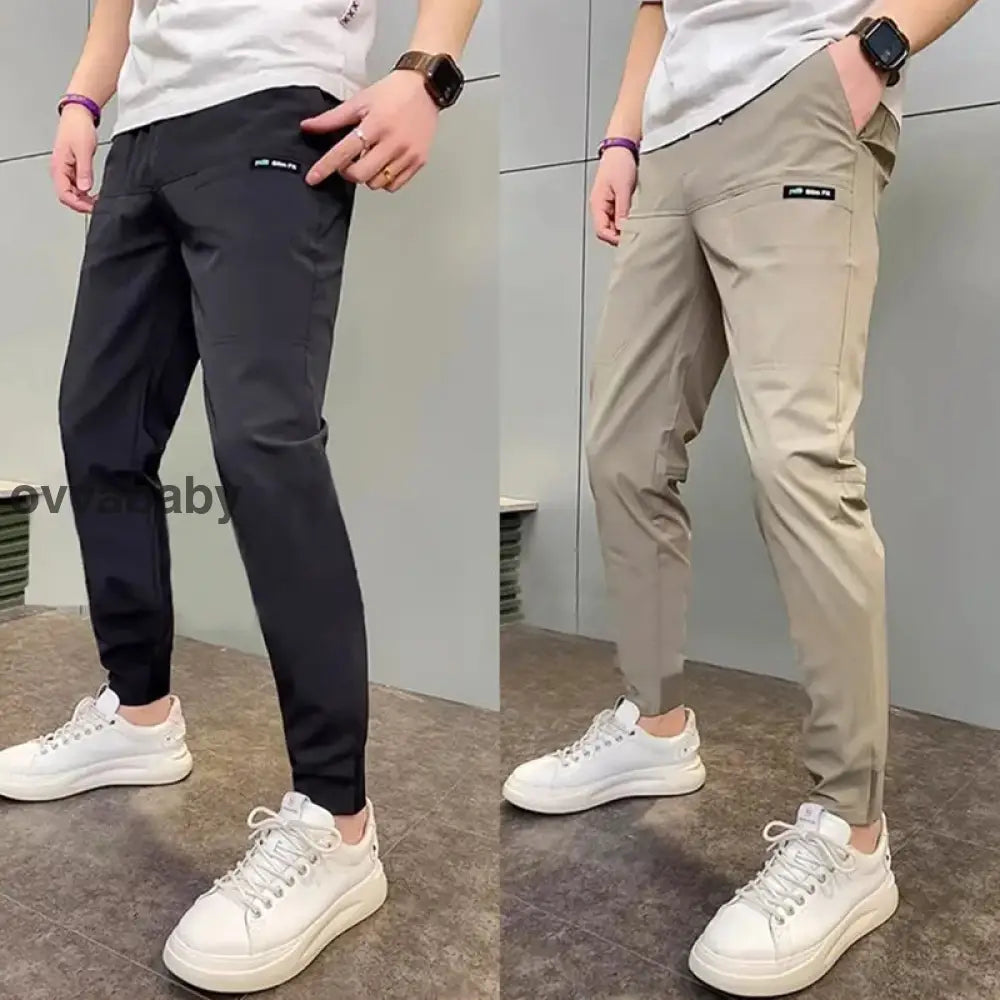🔥2025 HOT SALE🔥High Stretch Skinny Cargohose Mit Mehreren Taschen für Herren Hosen