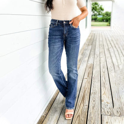 ✨Frühjahrsangebote🍃👖Holy Grail Tummy Control Bootcut Jeans🔥