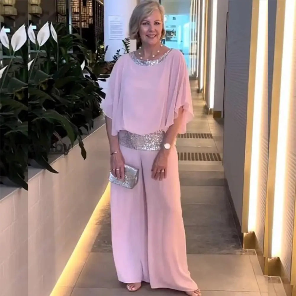 🔥💃 Elegantes zweiteiliges Set im Colorblock-Stil mit Pailletten Zweiteilige Sets