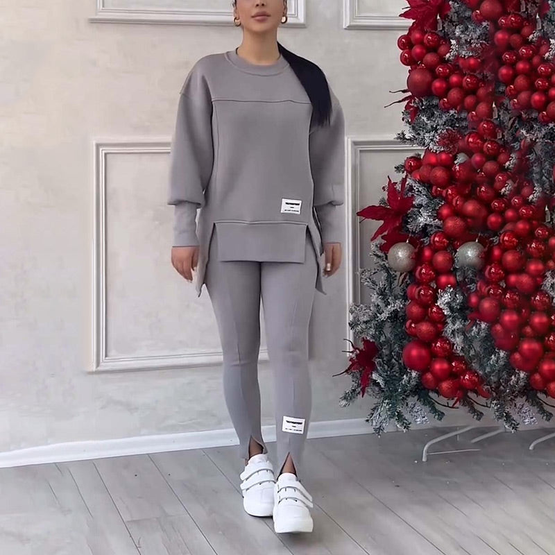 🔥2025 NEUE VERKÄUFE🏆Lässiges Sweatshirt-Leggings-Set für Frauen