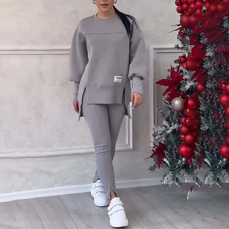 🔥2025 NEUE VERKÄUFE🏆Lässiges Sweatshirt-Leggings-Set für Frauen