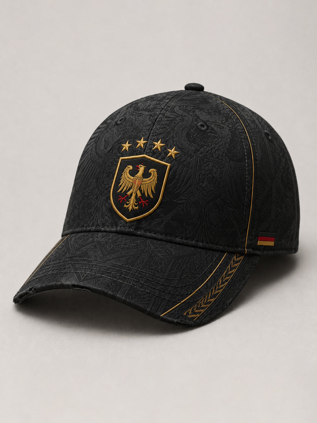 Deutschland-Fußballmütze