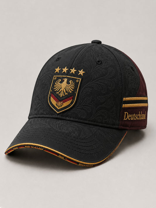 Deutschland-Fußballmütze