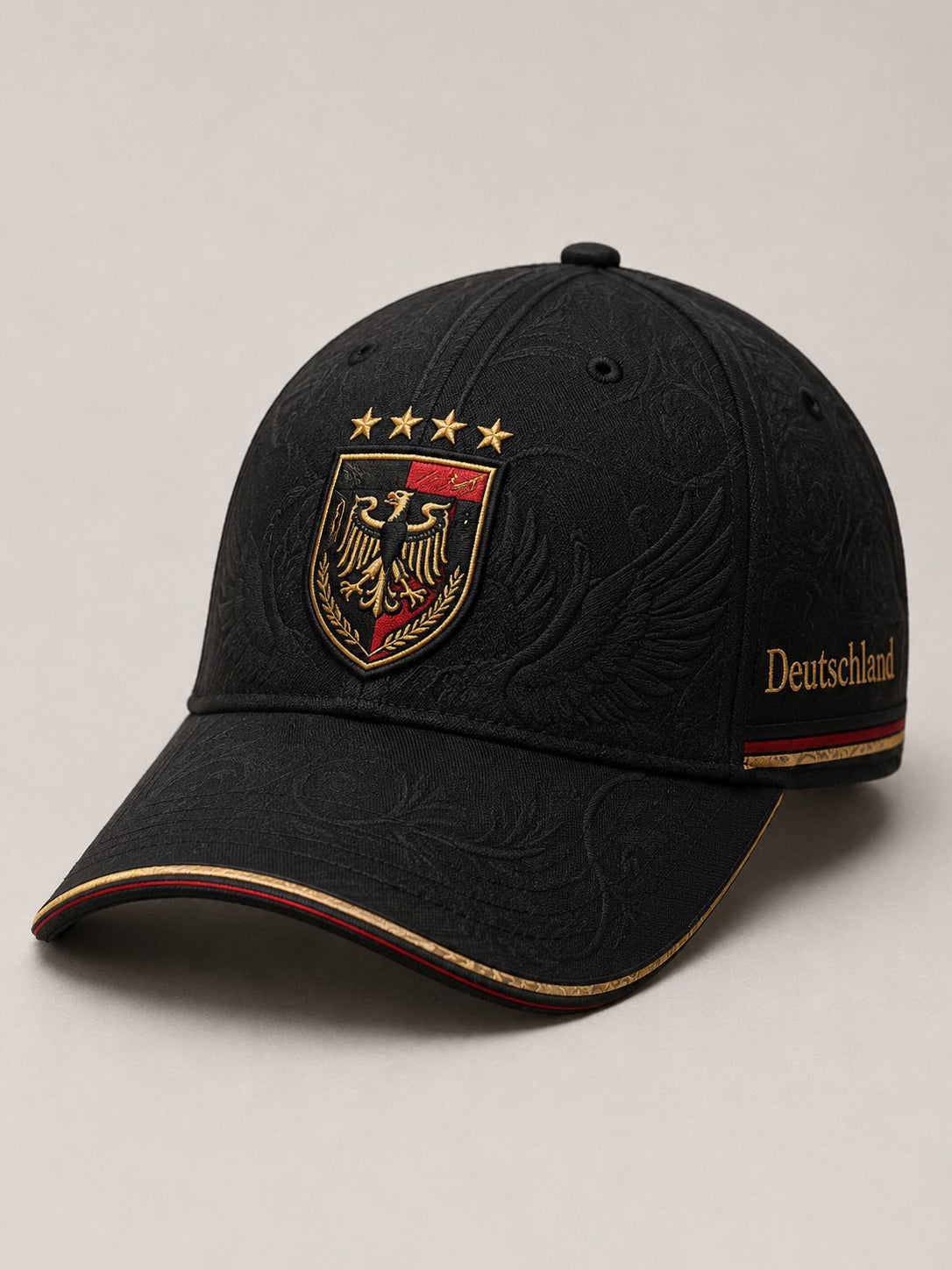 Deutschland-Fußballmütze