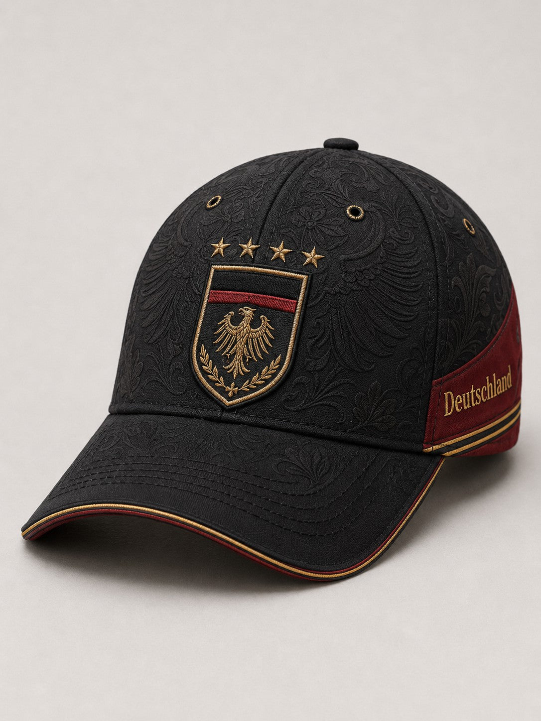 Deutschland-Fußballmütze