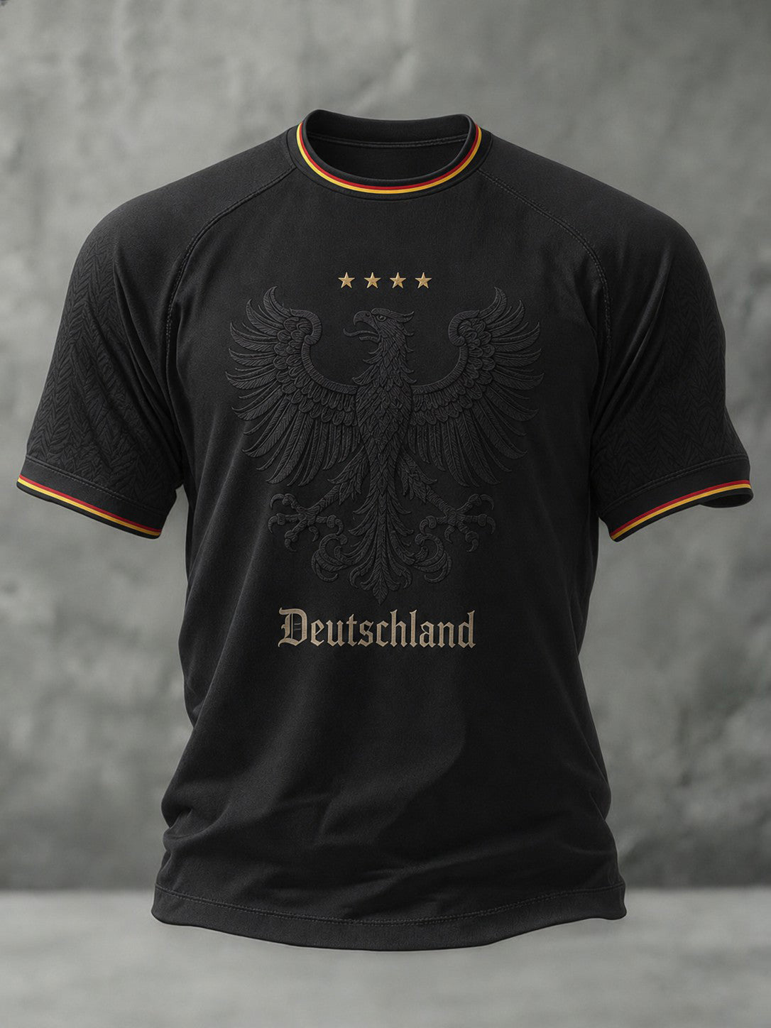 Men's Germany Football Printed T-shirt