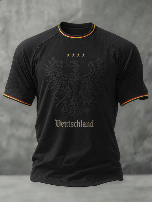 Men's Germany Football Printed T-shirt