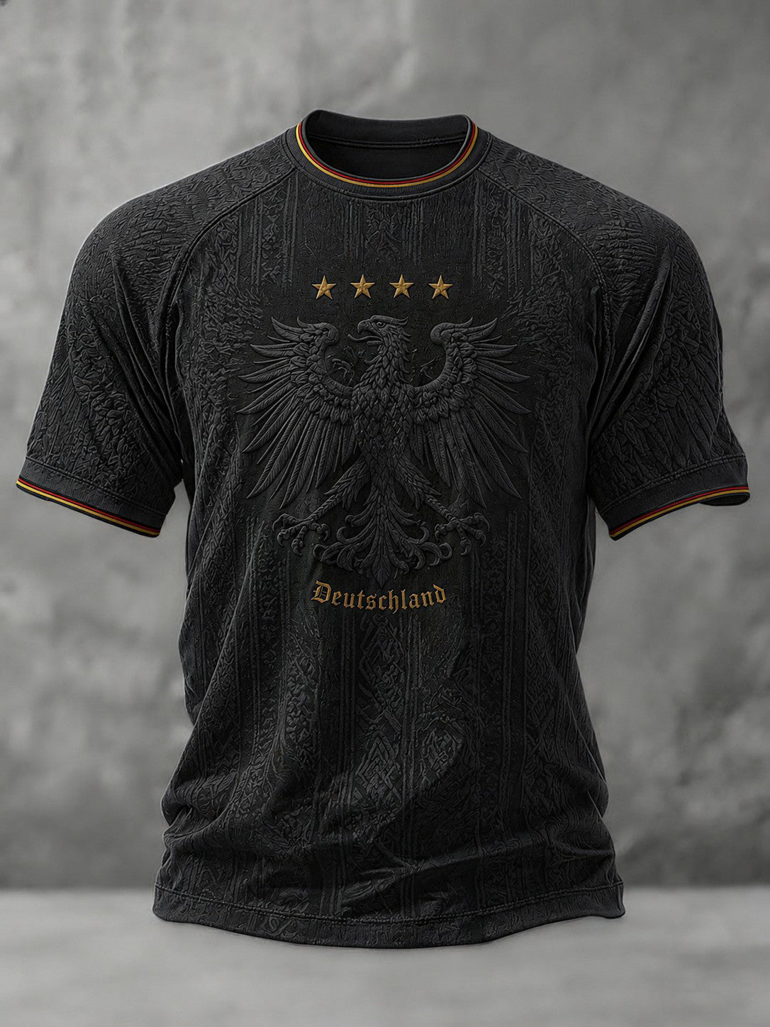 Men's Germany Football Printed T-shirt
