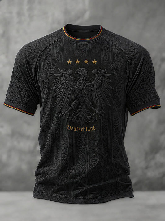 Men's Germany Football Printed T-shirt