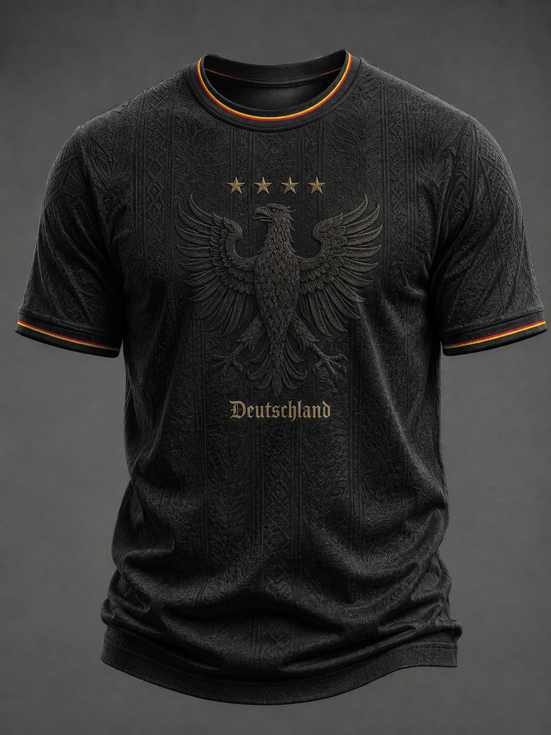 Men's Germany Football Printed T-shirt