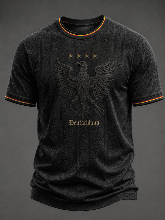 Men's Germany Football Printed T-shirt