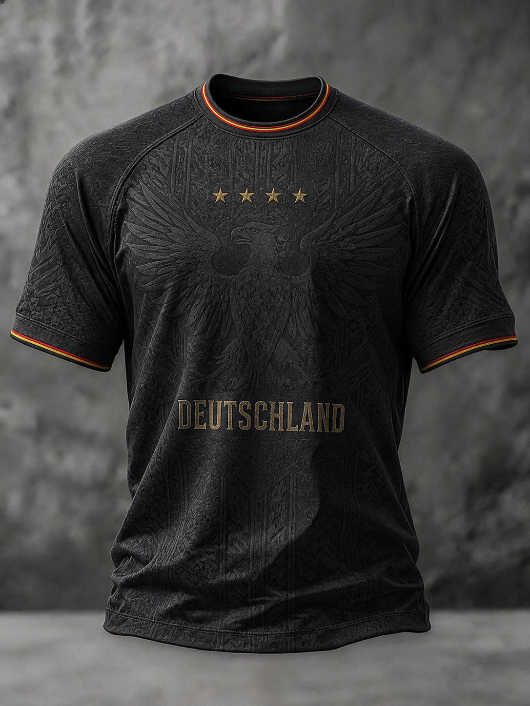 Men's Germany Football Printed T-shirt