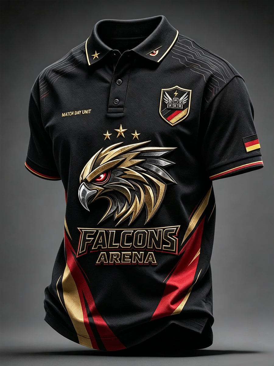 Herren-T-Shirt Deutschland Falcons mit kurzen Ärmeln