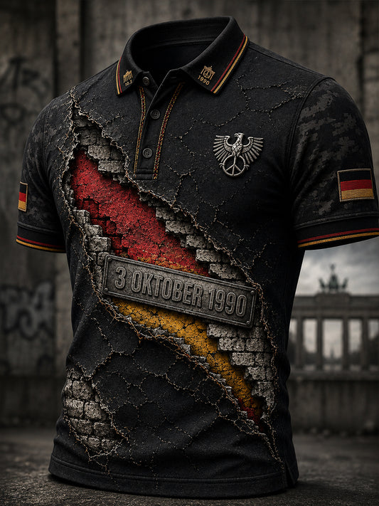 Herren Tag der Deutschen Einheits Kurzarm T-Shirt