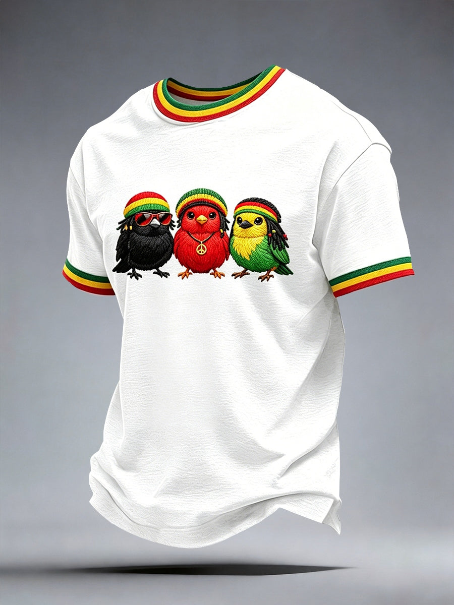 Reggae-Musik-T-Shirt für Männer