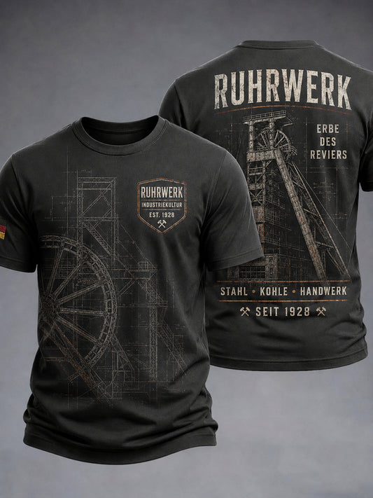 Herren-T-Shirt mit traditionellem deutschen Motiv