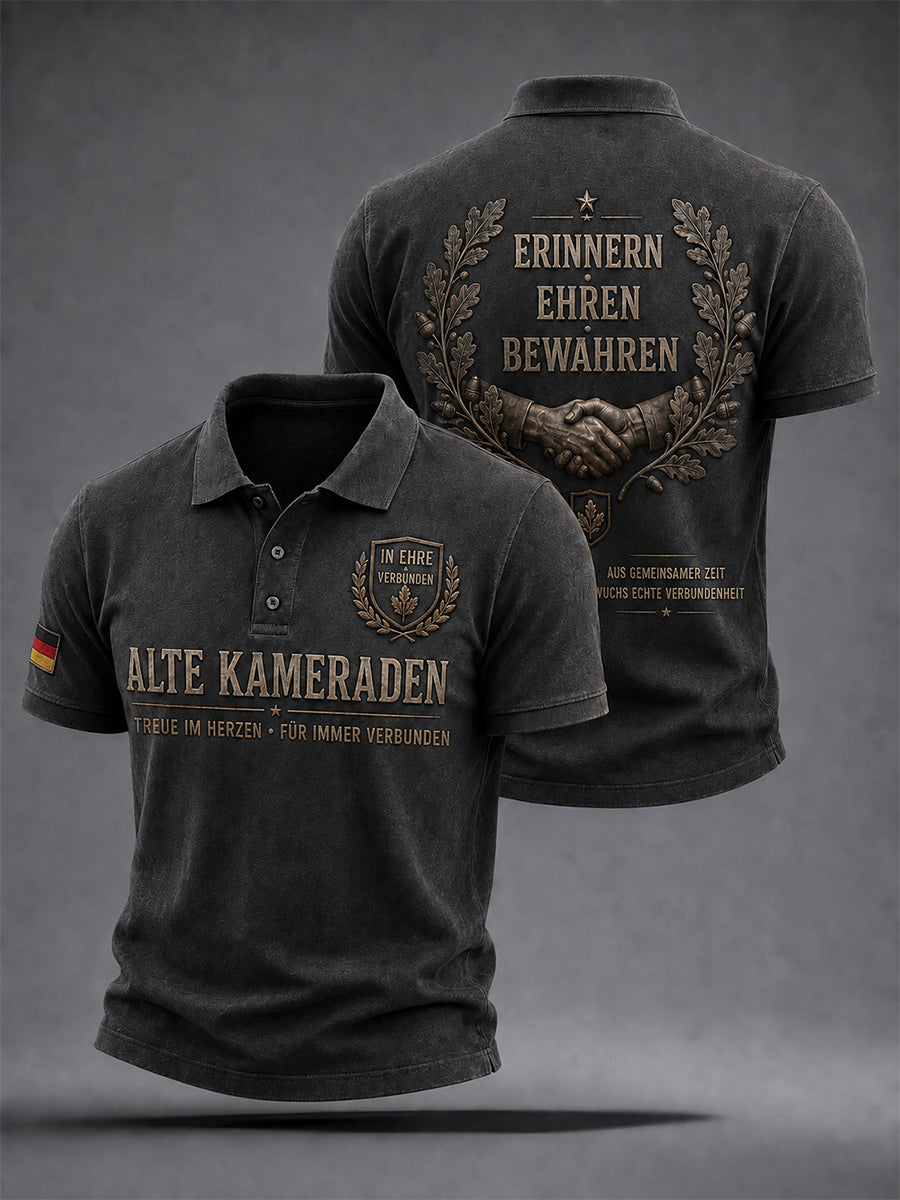 Herren-Shirt mit traditionellem deutschen Motiv