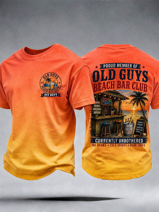 Herren Old Guys Beach Bar Club T-Shirt