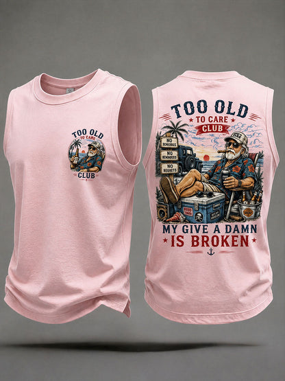 Tanktops für Männer, die verdammt noch mal kaputt sind