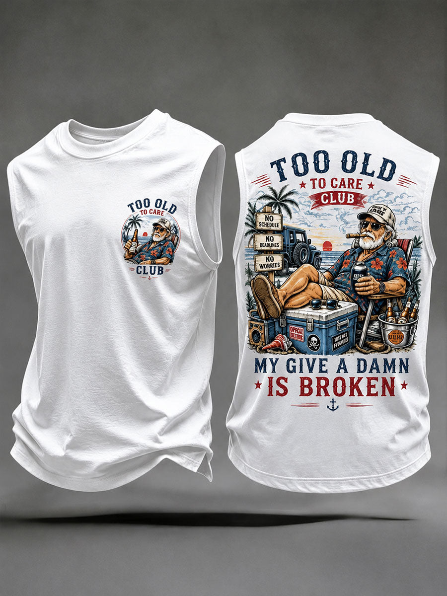 Tanktops für Männer, die verdammt noch mal kaputt sind