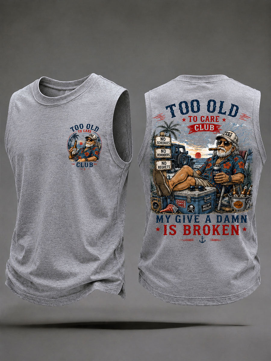 Tanktops für Männer, die verdammt noch mal kaputt sind