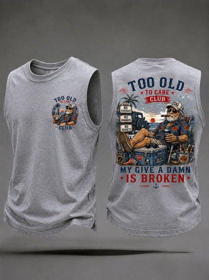Tanktops für Männer, die verdammt noch mal kaputt sind