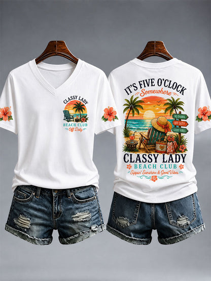 Frauen noble Lady Bbach Club T-Shirt