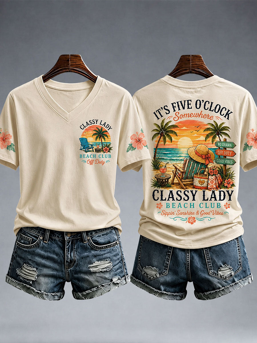 Frauen noble Lady Bbach Club T-Shirt