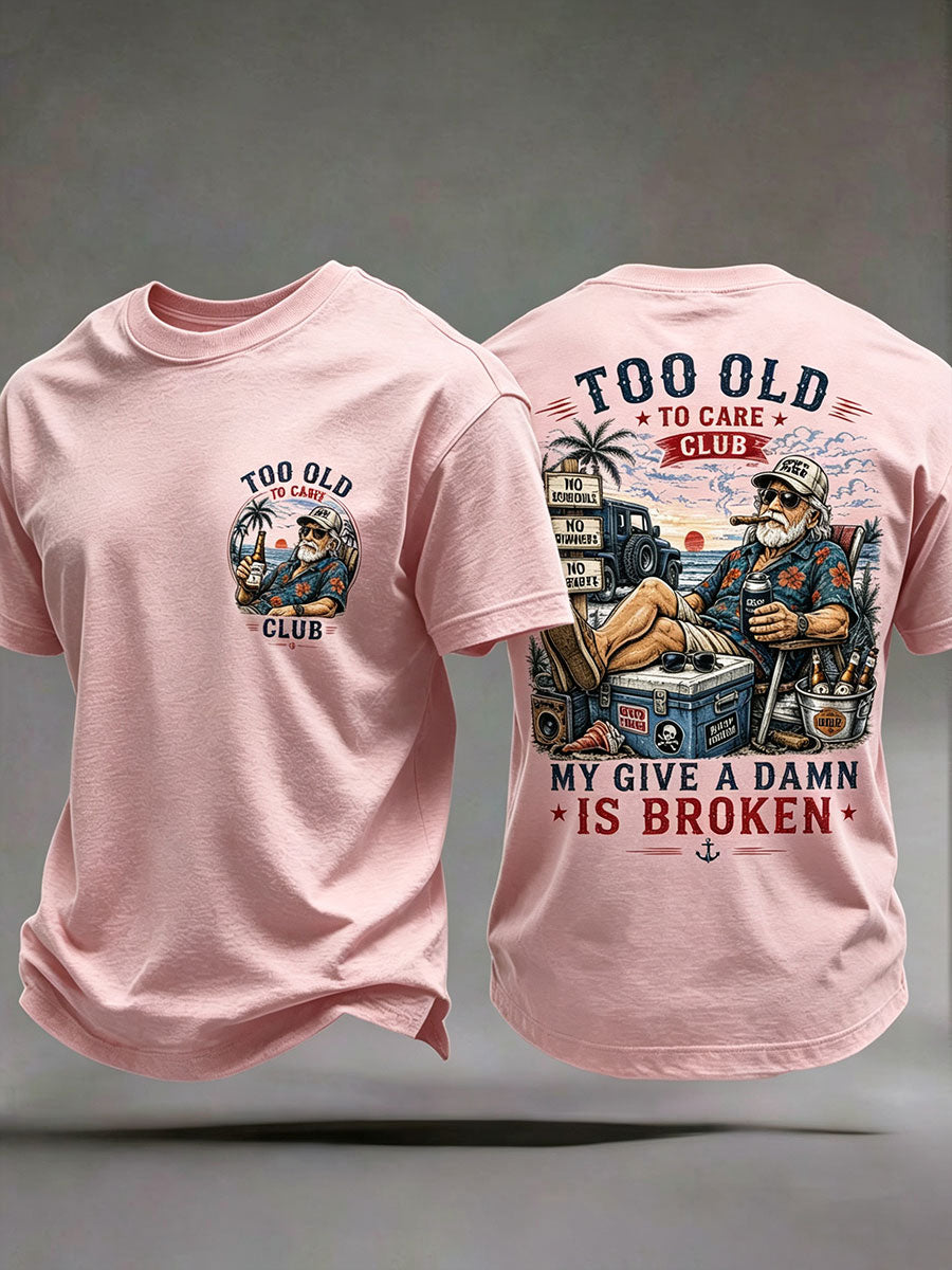 Männer-T-Shirts, die mir verdammt noch mal kaputt sind