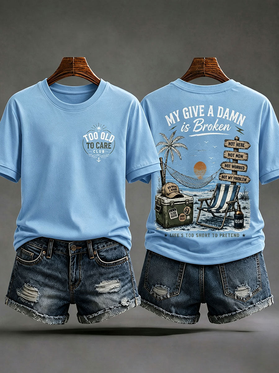 Frauen-T-Shirts, die mir verdammt noch mal kaputt sind