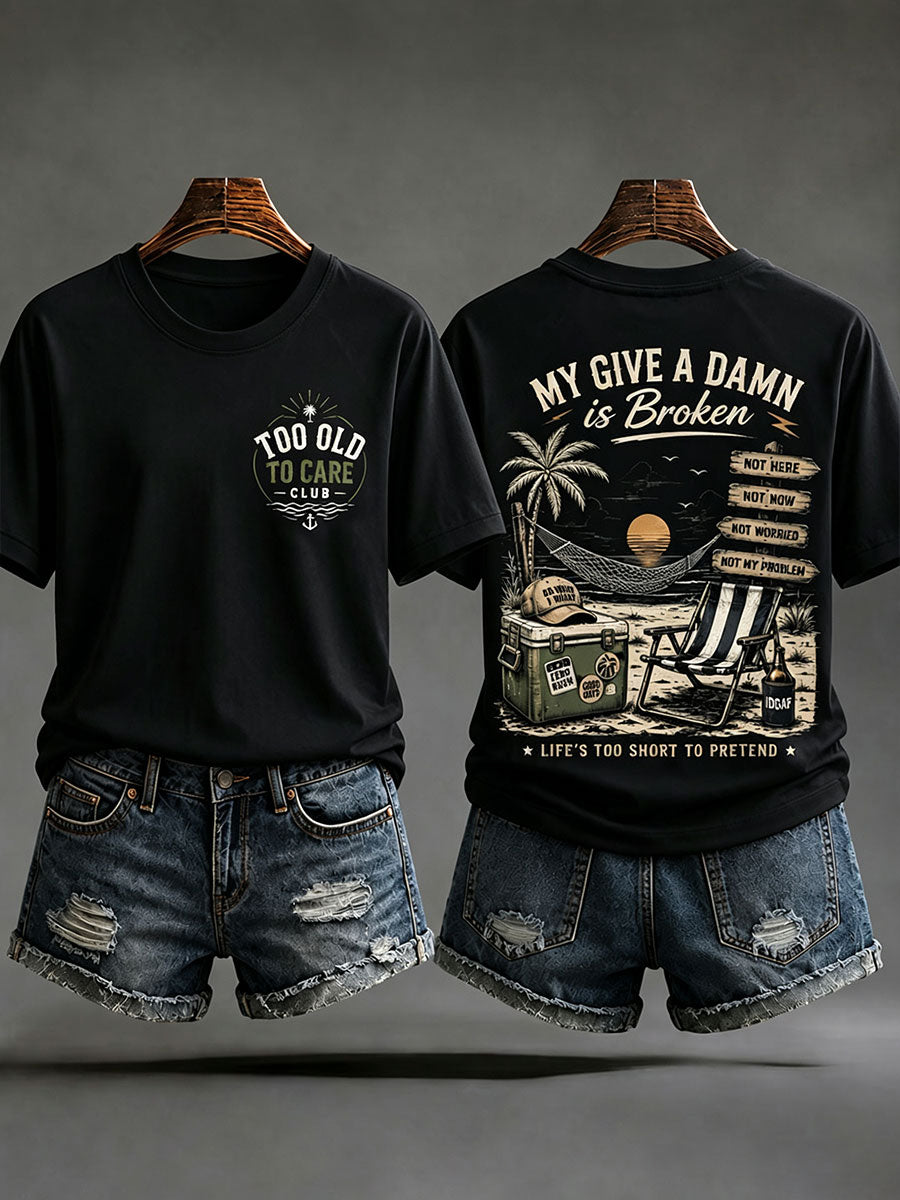 Frauen-T-Shirts, die mir verdammt noch mal kaputt sind