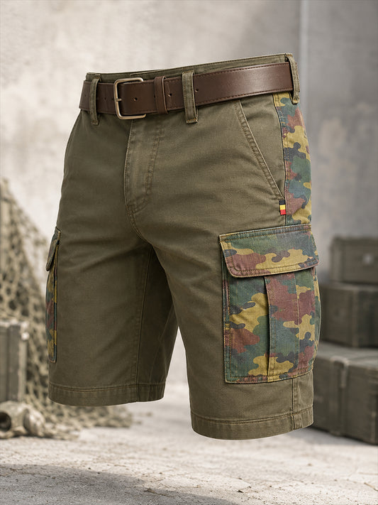Herren-Camo-Druck geschnittene Cargo hosen