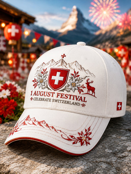 Druck hut zum National feiertag