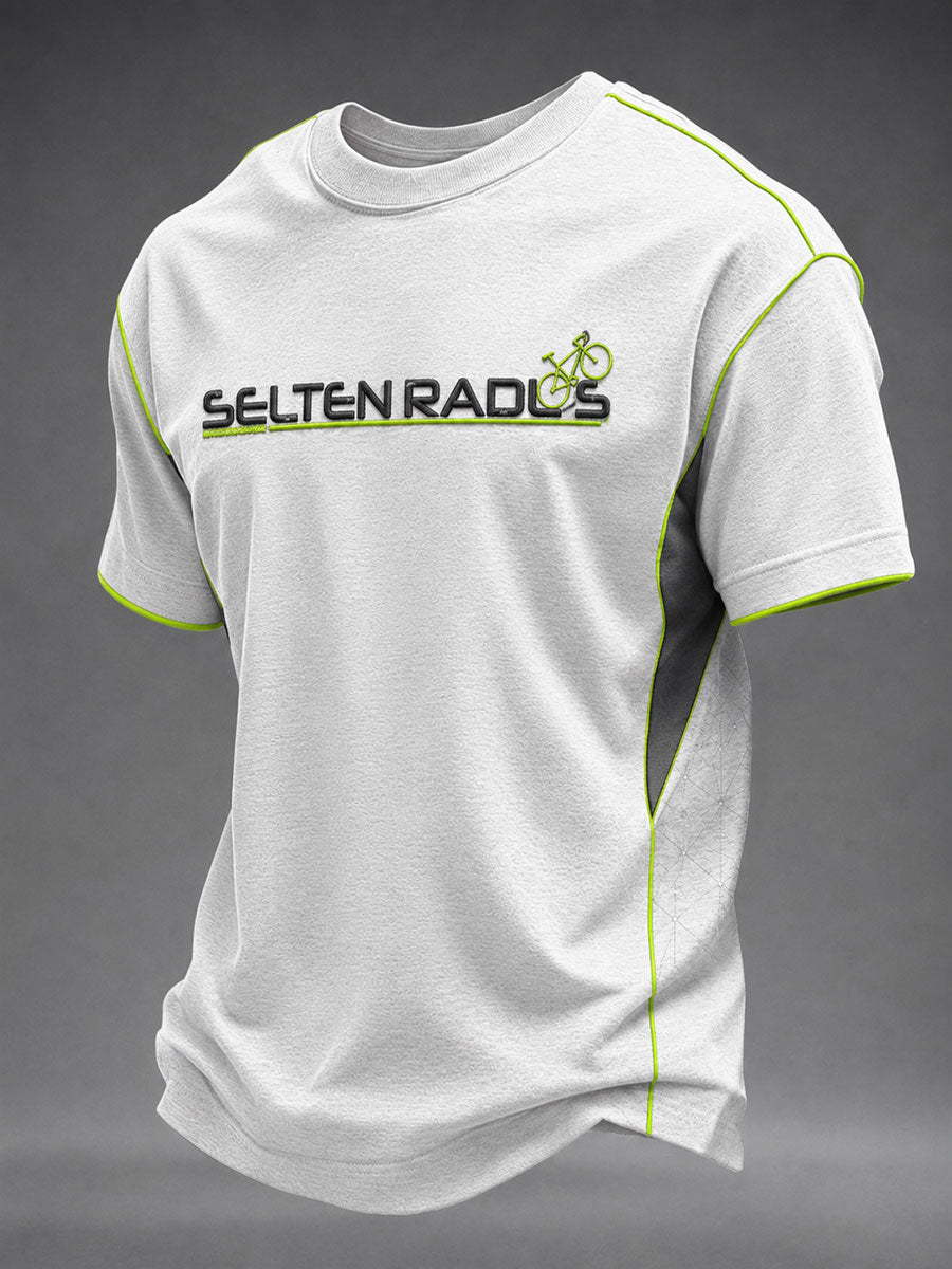 Herren-Selten-Radlos-T-Shirt mit kurzen Ärmeln