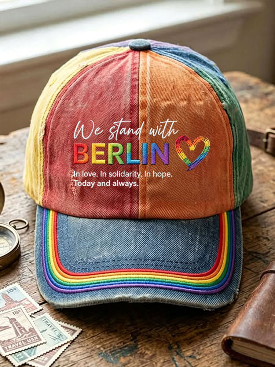 Unisex-Mütze aus Berlin – Wir stehen an Ihrer Seite