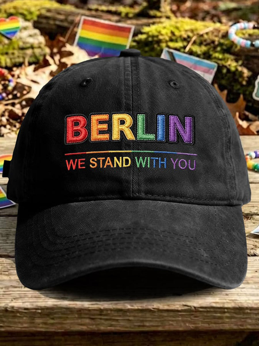 Unisex-Mütze aus Berlin – Wir stehen an Ihrer Seite