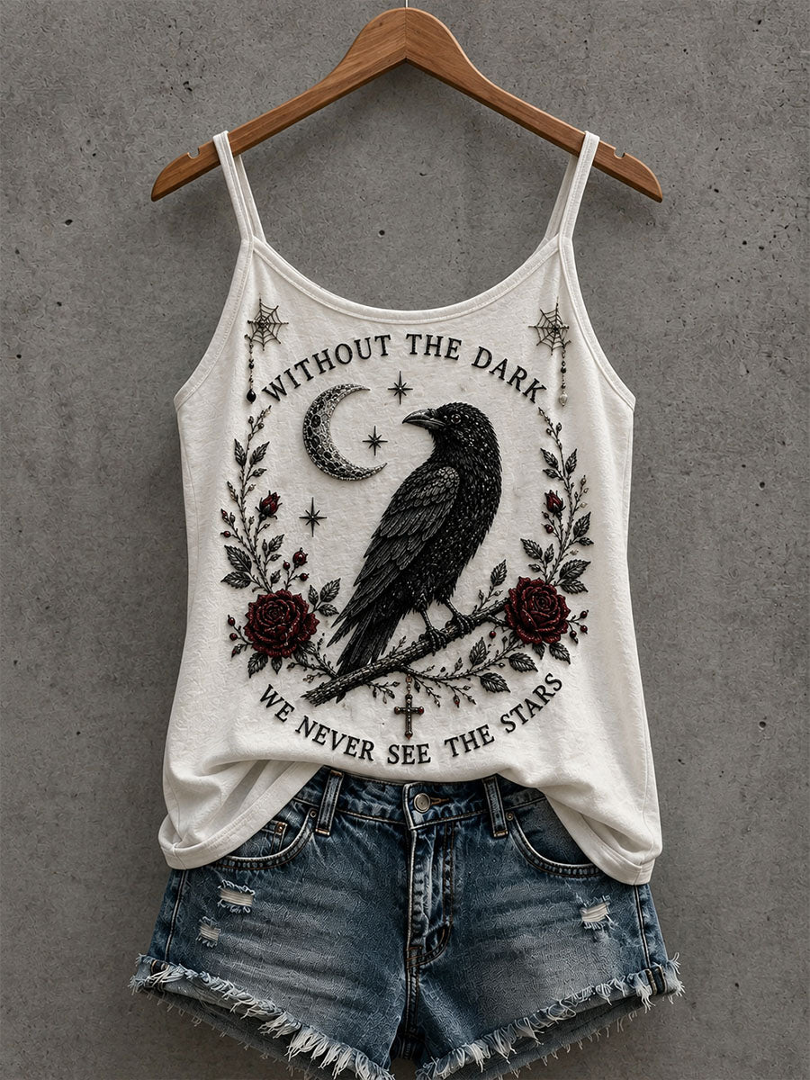 Gothic Raven Tank Top für Damen