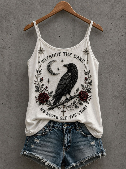 Gothic Raven Tank Top für Damen
