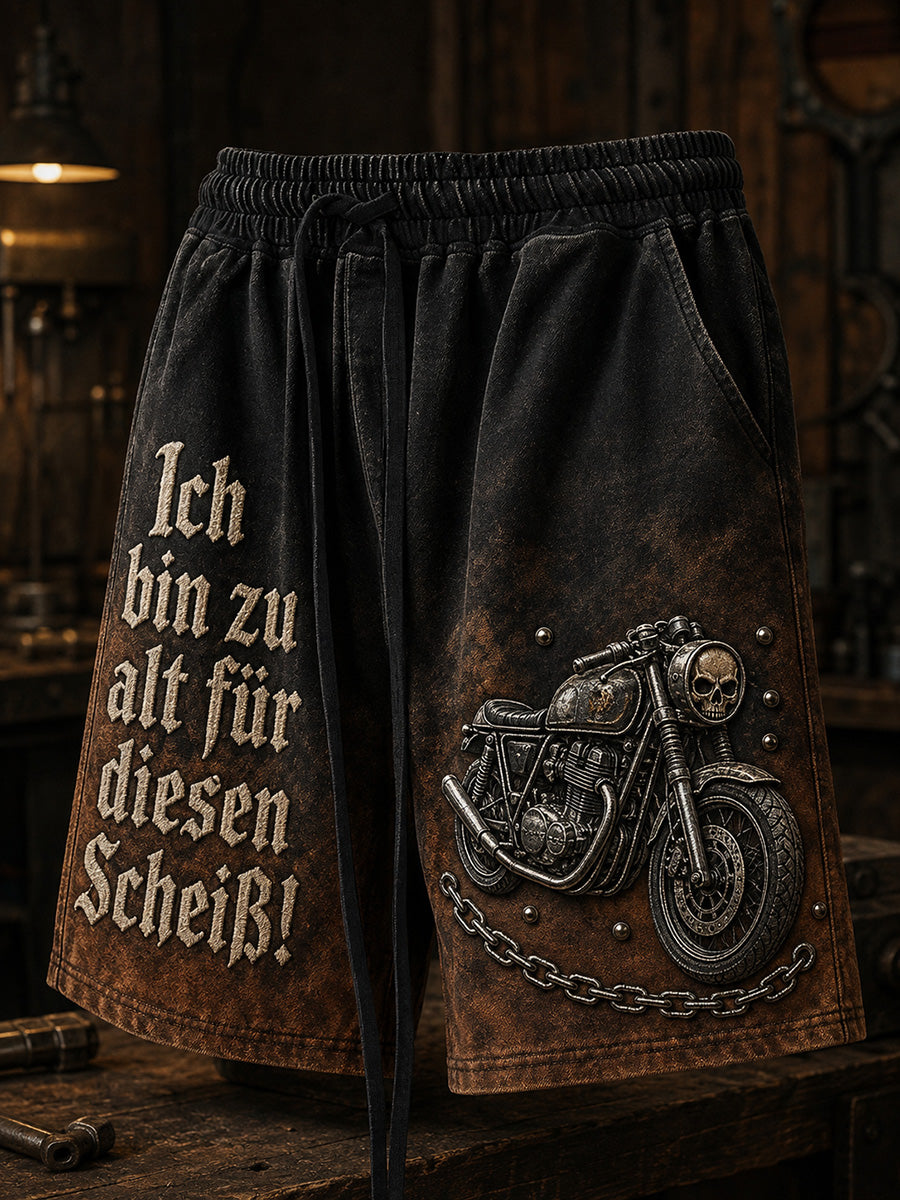 Herren Ich bin zu alt für diese Scheiß Lustige Shorts