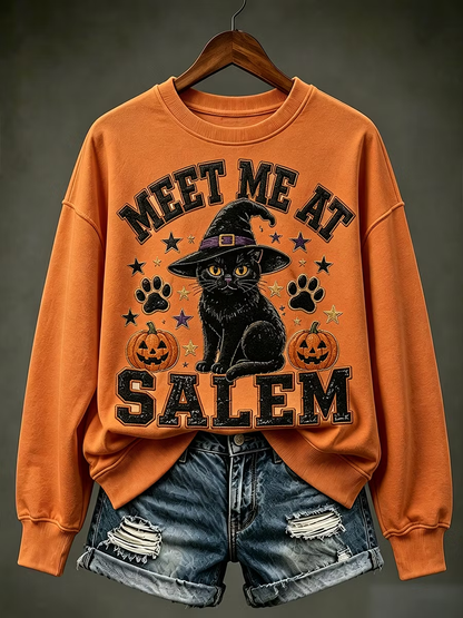 Frauen treffen mich bei Salem Regular Sweatshirt