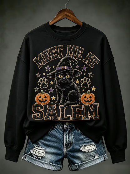 Frauen treffen mich bei Salem Regular Sweatshirt