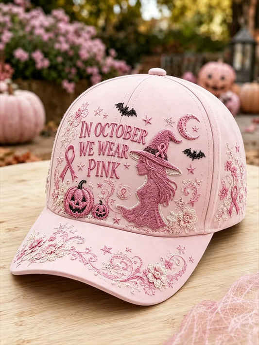 Unisex Im Oktober tragen wir eine rosa Mütze