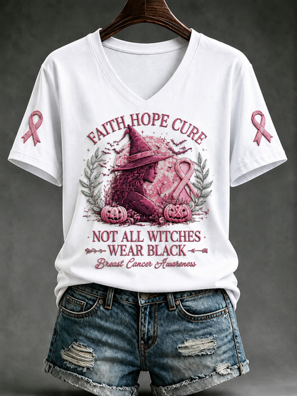 Frauen im Oktober Wir tragen Rosa Kurzarm T-Shirt
