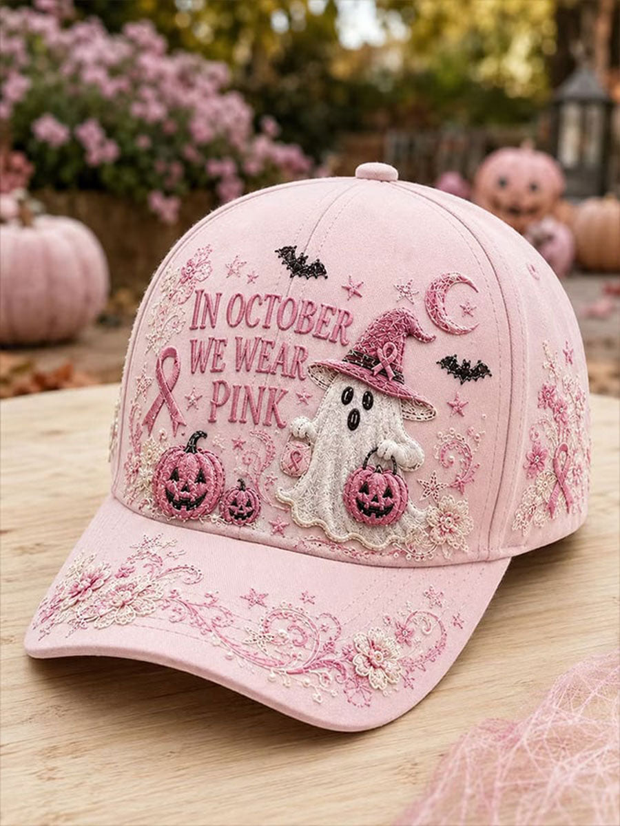 Unisex Im Oktober Wir Tragen Rosa Brustkrebs Bewusstsein Hut