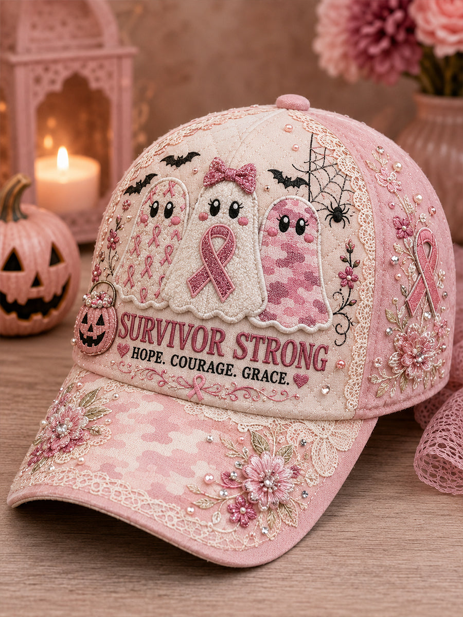 Unisex n Oktober Wir tragen rosa Halloween rosa Geister hut