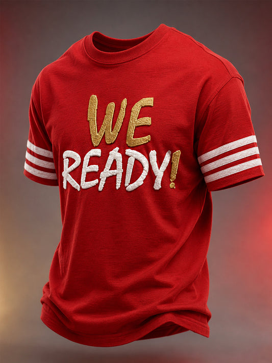 Herren-Fußball-Gameday-Geschenk für Fußballfans – lässiges T-Shirt